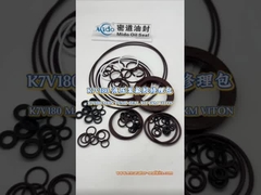 K7V180 کیت مهر پمپ هیدرولیک اصلی FKM (VIiton) مقاومت در برابر دمای بالا کیت مهر حفاری