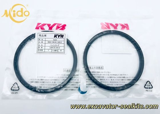 KYB HBY حلقه ی خنک کننده سیلندر هیدرولیک بخش جایگزین برای حفاری - 120mm ID X 135.5mm OD X 5.8mm ضخامت - حلقه ی خیس ماندگار برای نگهداری سیستم هیدرولیک