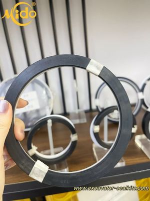 120-140-12.5 مهر و موم استند بلند کننده K37 ایده آل برای کاربردهای هیدرولیک سنگین حلقه ی بافر مهر و موم HBY سهام غنی دارند