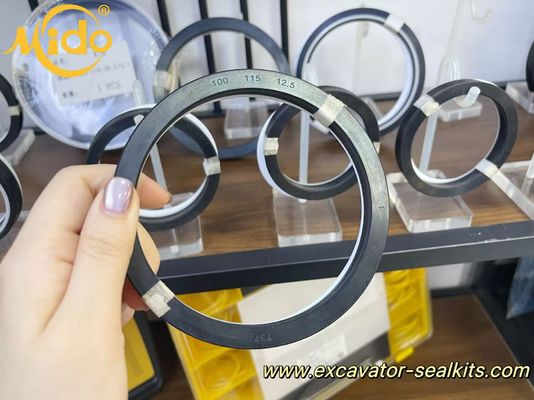 بالا-عملکرد 100-115-12.5 LIFT HYDRAULICCYLINDER ROD SEAL K37: مناسب مناسب برای هیدرولیک های بیل مکانیکی