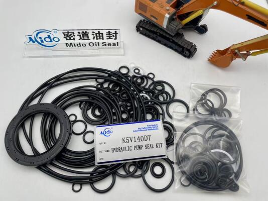 کیت آب بندی پمپ و سیلندر هیدرولیک K5V140DT - کیت های کامل تعمیر بیل مکانیکی برای نصب دقیق بدون نشتی
