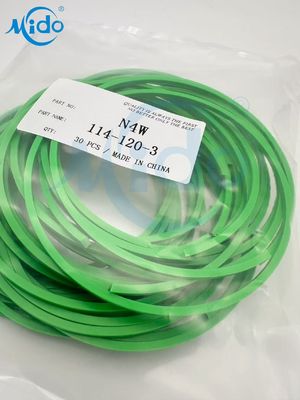 قطعات یدکی مهر 114-120-3 N4w حلقه ی پشتیبان برای سیلندر هیدرولیک حفاری