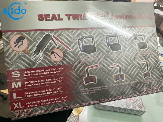 ابزار مهر و موم لاستیک فلزی کیت نصب مهر و موم هیدرولیک حرفه ای کیت تعمیر مهر و موم راحت Twister