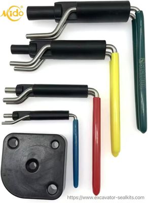 ابزار مهر و موم لاستیک فلزی کیت نصب مهر و موم هیدرولیک حرفه ای کیت تعمیر مهر و موم راحت Twister