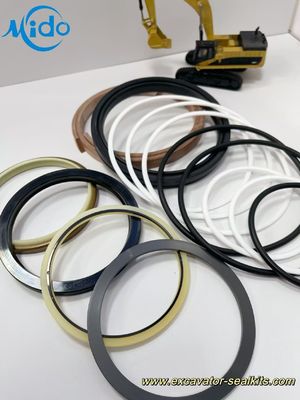 کاماتسو PC1250-7 PC400-7 Excavator Boom Cylinder Seal Kit Part 707-99-72370 تعداد زیادی از انبار تعمیر سیستم هیدرولیک