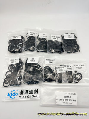 کوماتسو PC300-7 300-8 723-47-26107 کیت آب‌بندی شیر کنترل اصلی با عملکرد بالا، تولید مستقیم کارخانه