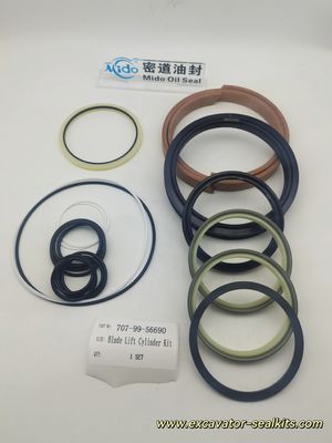 کیت مهر و موم سنگین همه آب برای 707-99-56690-کیت مهر و موم سیلندر هیدرولیک بالابر ضد نشت