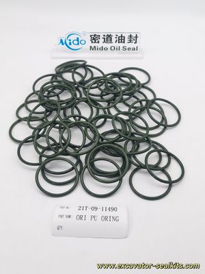حلقه O-Ring لاستیکی کوماتسو PU سنگین 21T-09-11490 برای سیستم های هیدرولیک و پنوماتیک