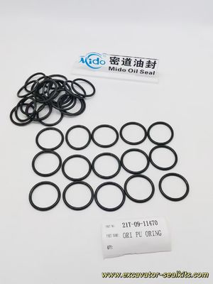 Premium Komatsu PU O-Ring 21T-09-11470 | عملکرد بهتری از حلقه های استاندارد لاستیکی دارد