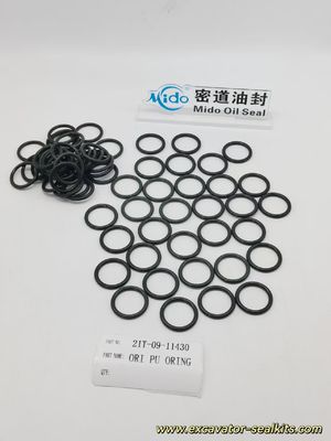 حلقه اورینگ لاستیکی کوماتسو: PU قابل اعتماد 21T-09-11430 | مهر و موم لاستیکی | در انبار - سفارشات سفارشی