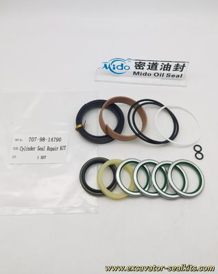 کیت تعمیر سیل سیلندر سنگین 707-98-14790 با دمای بالا | مهر و موم مقاوم در برابر سایش