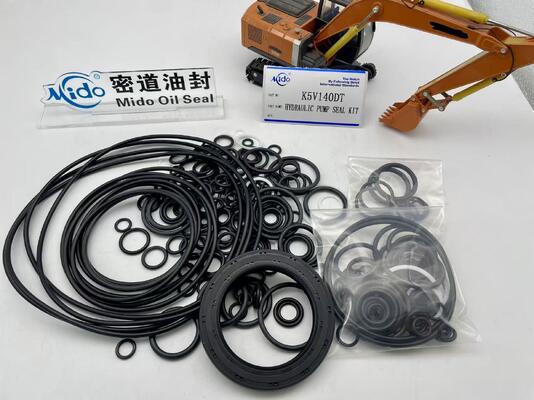 کیت آب بندی پمپ و سیلندر هیدرولیک K5V140DT - کیت های کامل تعمیر بیل مکانیکی برای نصب دقیق بدون نشتی