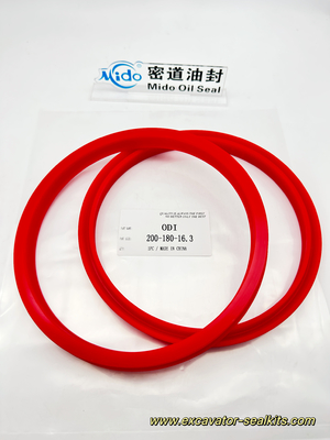 ODI PU SEAL 200-180-16.3 سی ان سی چرخش مهر و موم لوازم جانبی مکانیکی ضدآفتاب مهر و موم هیدرولیک استند