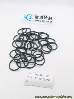 Premium Komatsu PU O-Ring 21T-09-11470 | عملکرد بهتری از حلقه های استاندارد لاستیکی دارد