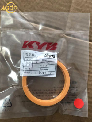 مهر و موم مهر و موم پیستونی اصلی KYB 75 * 90 * 9 میلی متر بیل مکانیکی سیلندر هیدرولیک