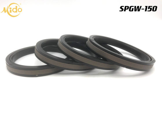 سیلندر هیدرولیک دمای بالا پیستون مهر و موم SPGW 150 Doosan مهر و موم کیت PTFE NBR